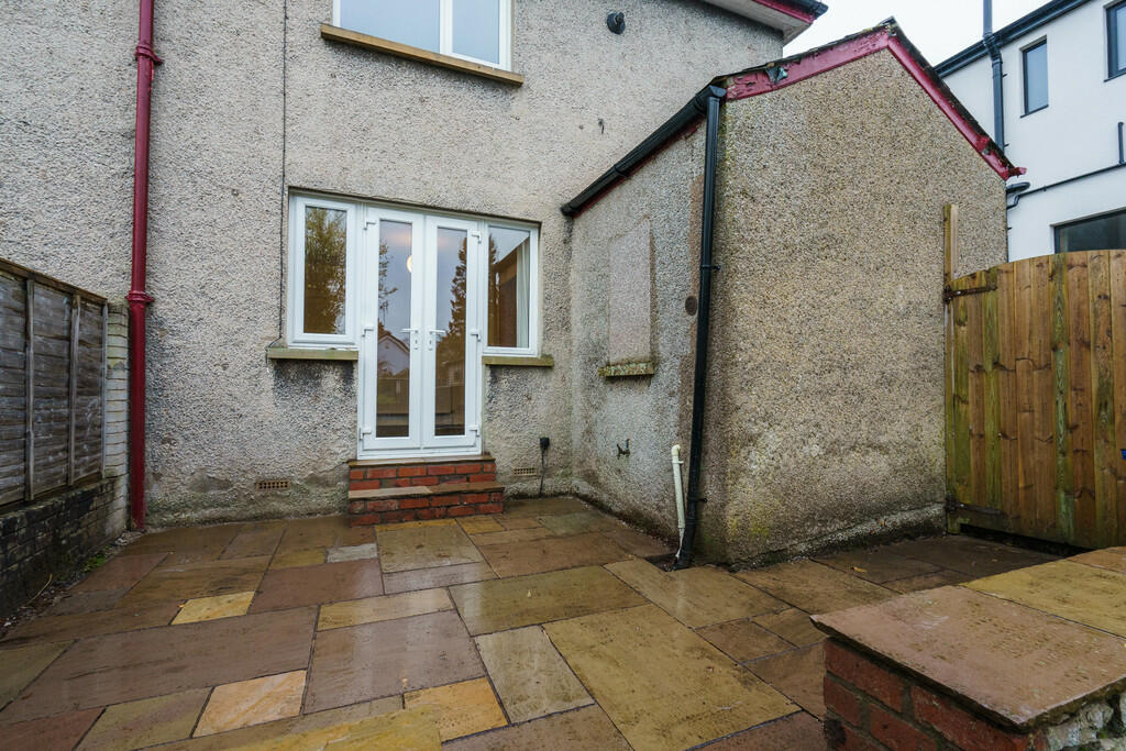 Rear Patio Area