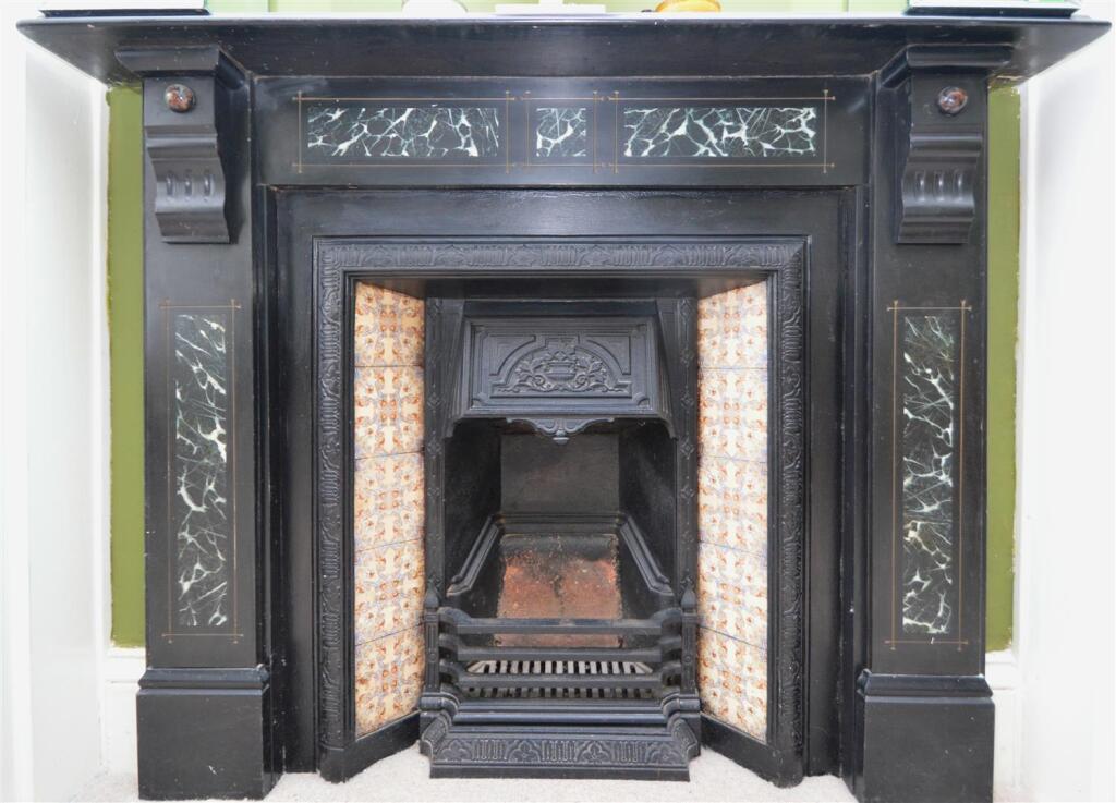 Feature Fireplace in Bedroom