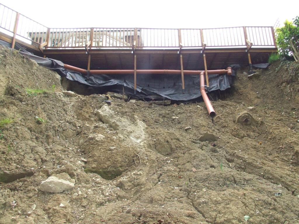 Garden Landslip