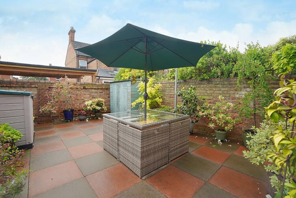 Rear garden