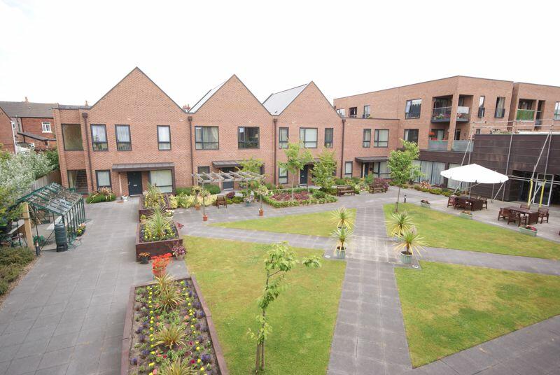 communal garden area