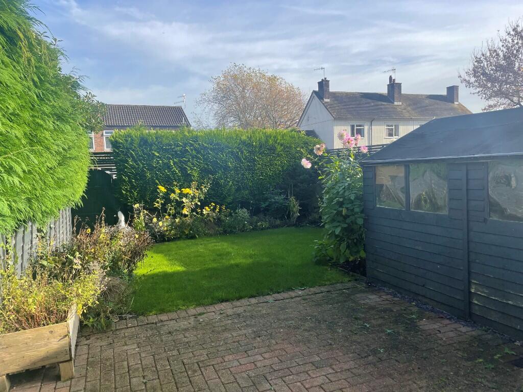 Rear garden