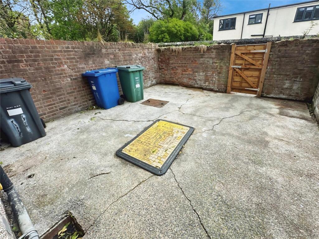 Rear garden