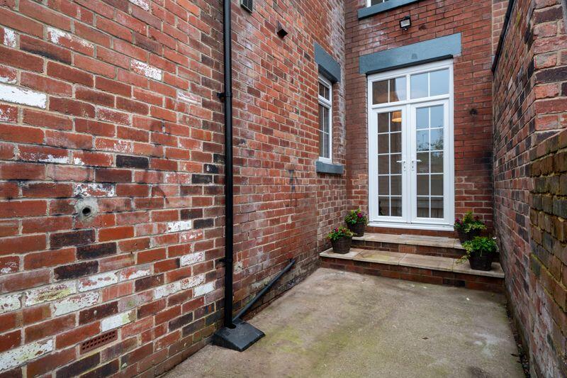Rear French Doors 
