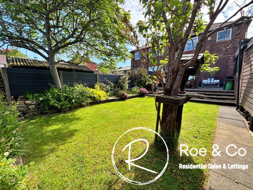 Rear garden