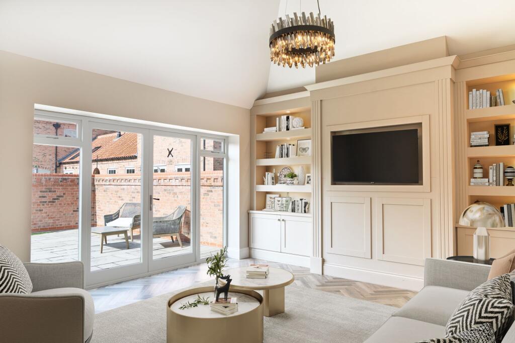 Annexe Lounge with access to private courtyard