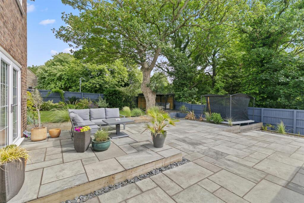 Large Southerly Facing Patio