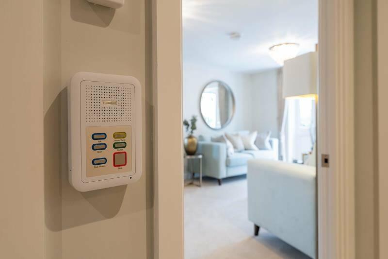 24/7 emergency call system and camera door entry  