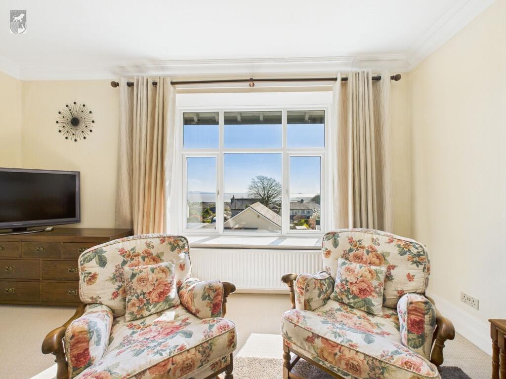 Bay view living room