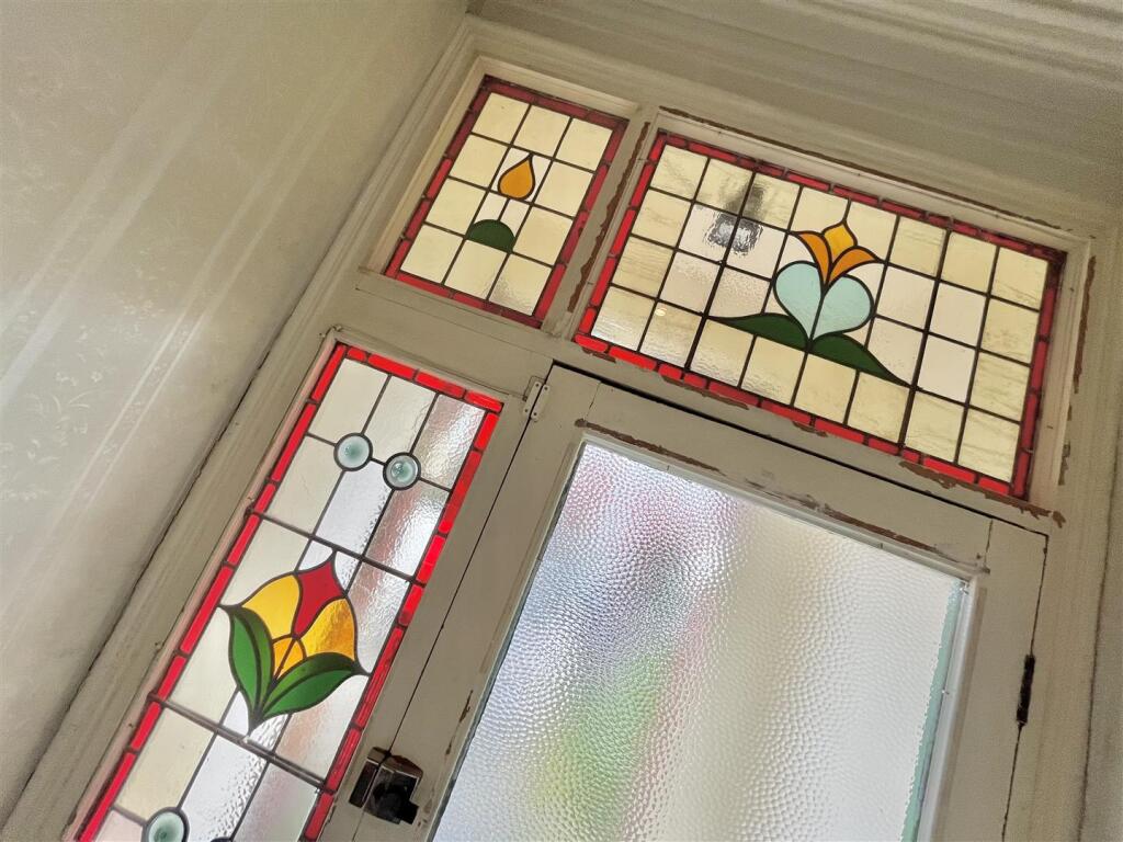 Leaded Stained Glass Door