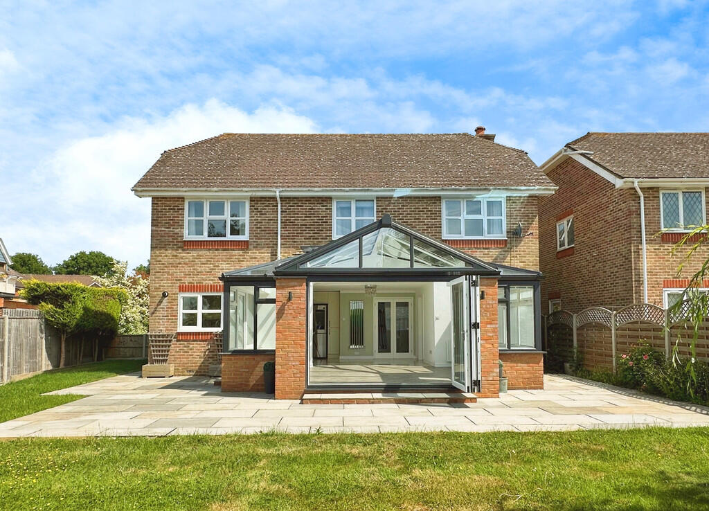 rear of house