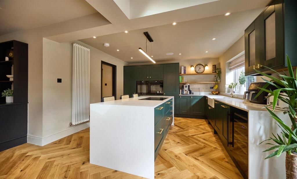 Extended &amp; Refitted open plan living dining kitche