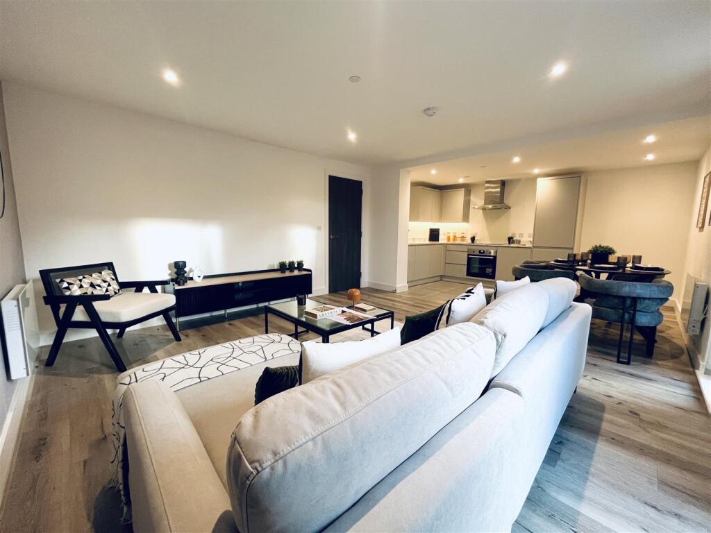 Living and Dining Room and Kitchen