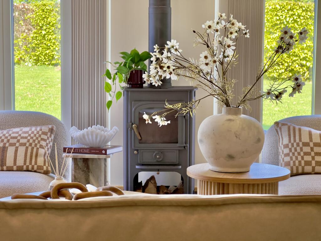 Open plan living space