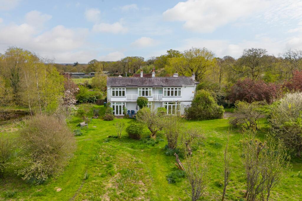 Wonderful sight looking back at the house