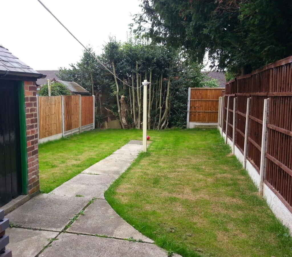 rear garden