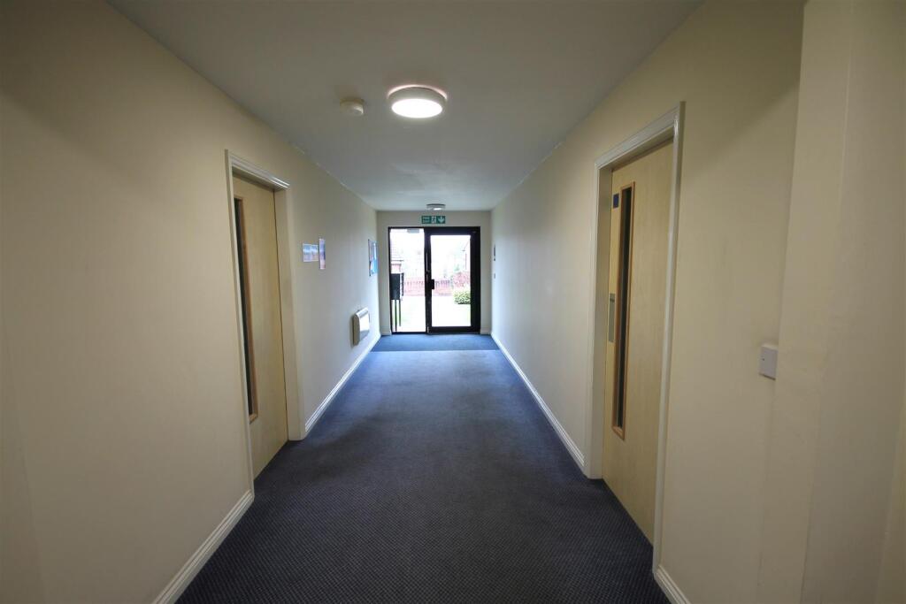 Communal entrance hall