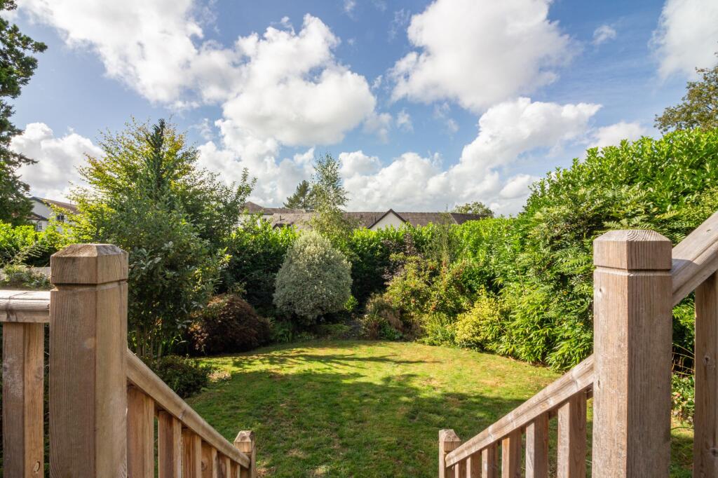 Rear garden