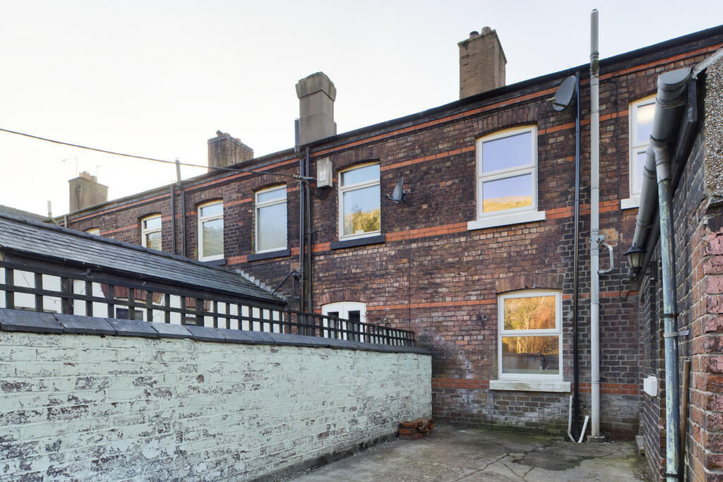 Rear of Property ...