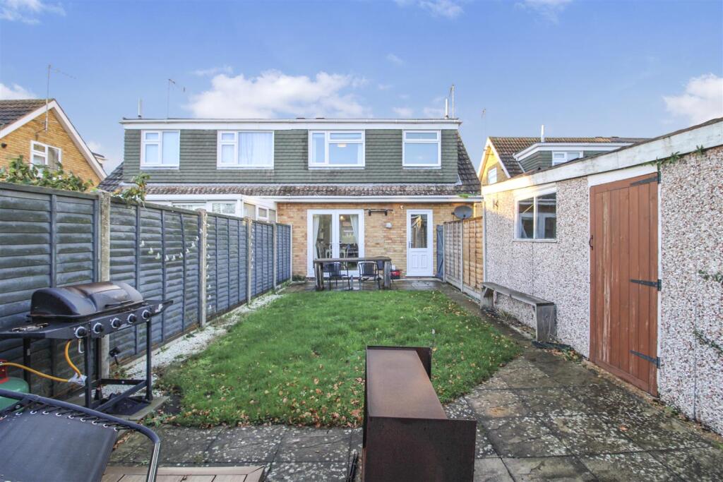 Rear of Property