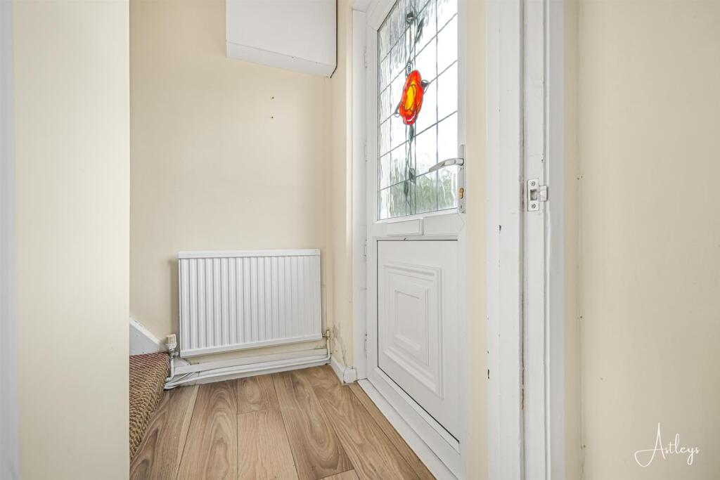 Small entrance hallway