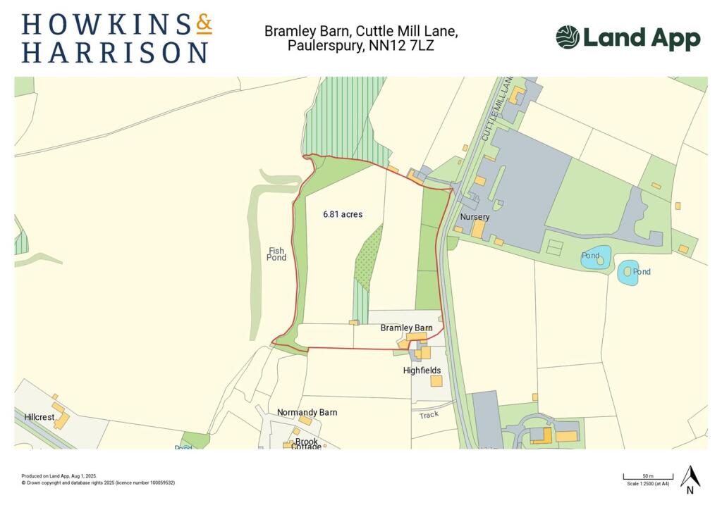 LandApp Bramley Barn, Cuttle Mill Lane, Paulerspur