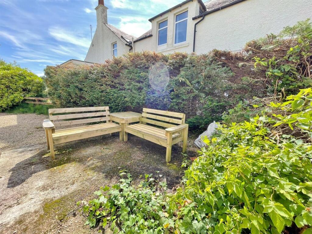 Patio seating area
