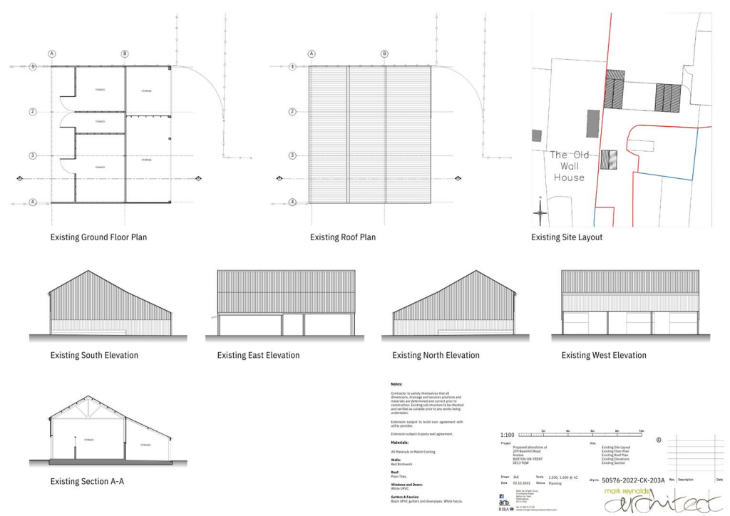 50576-2021-CK-203A Existing Stables