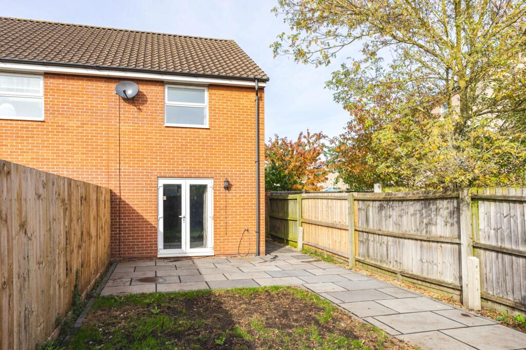 Rear garden