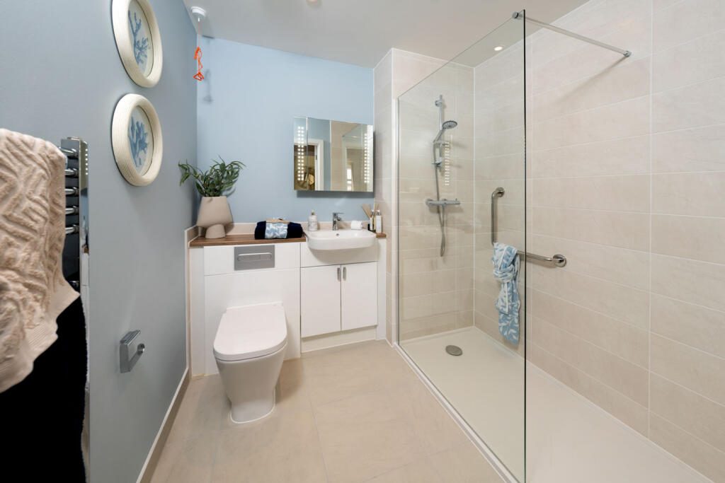 Show home shower room