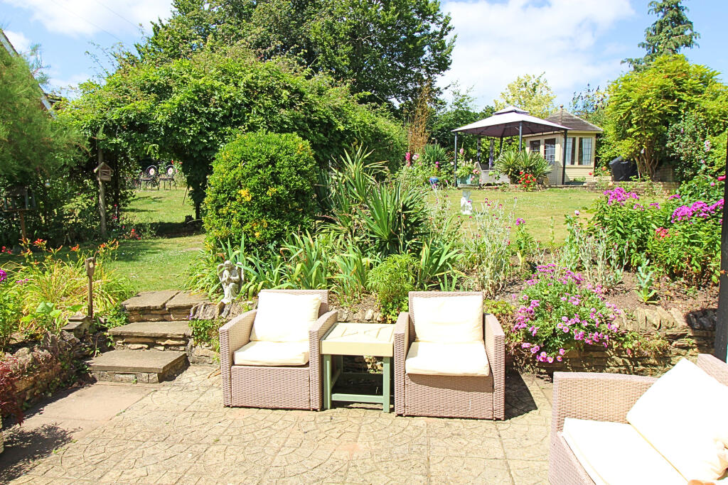 back gaden sitting area