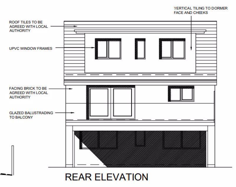 PLOT REAR ELEVATION