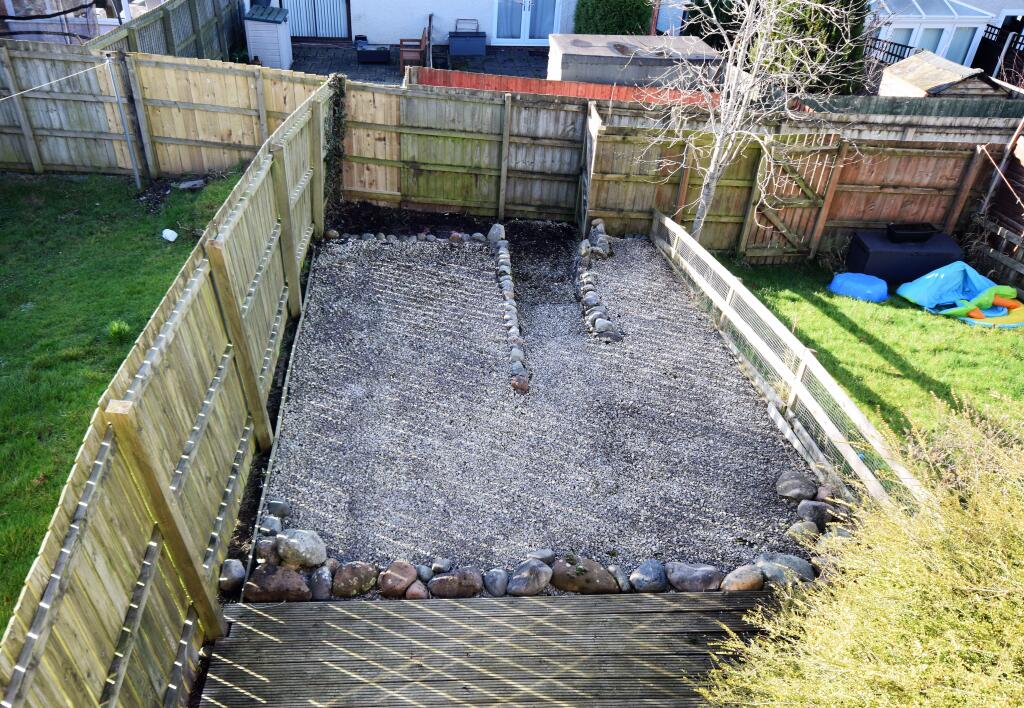 Rear Garden Aerial View