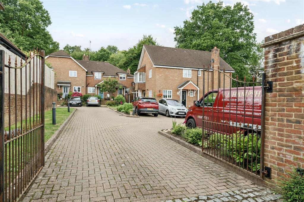 Front Gated Entrance