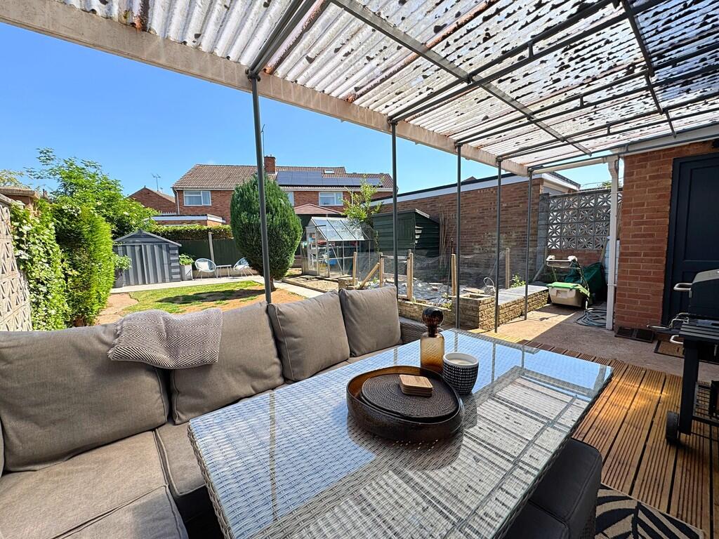 Rear garden from ...