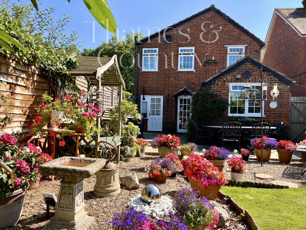 Rear view of property