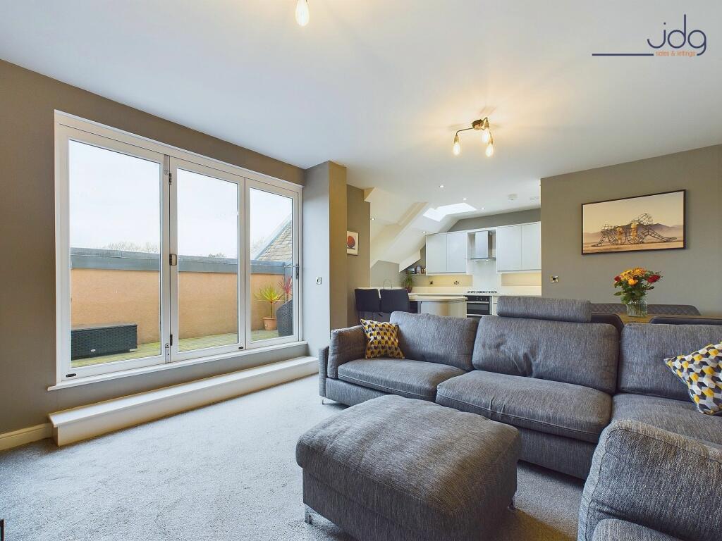 Living Room &amp; Balcony