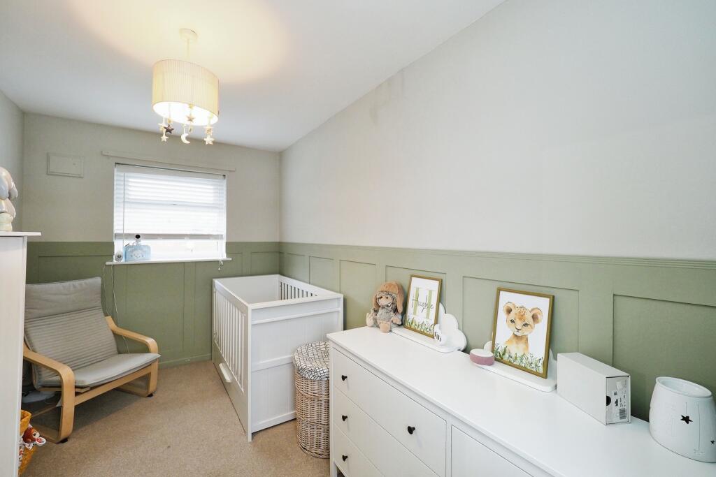 Great Sized Bedroom Three with feature panel wall