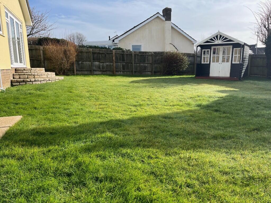 Rear garden