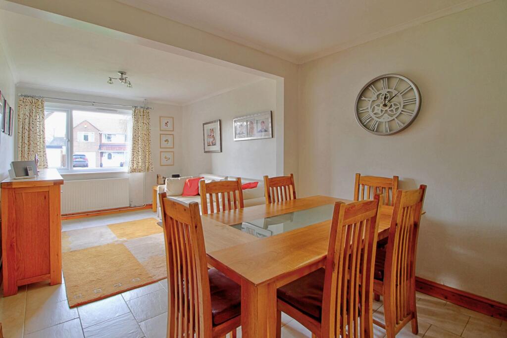 Breakfast room shown from kitchen 