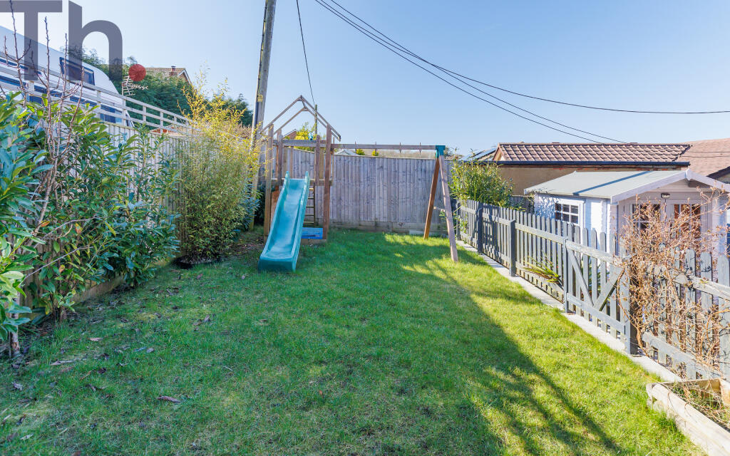 Lawned Garden Area