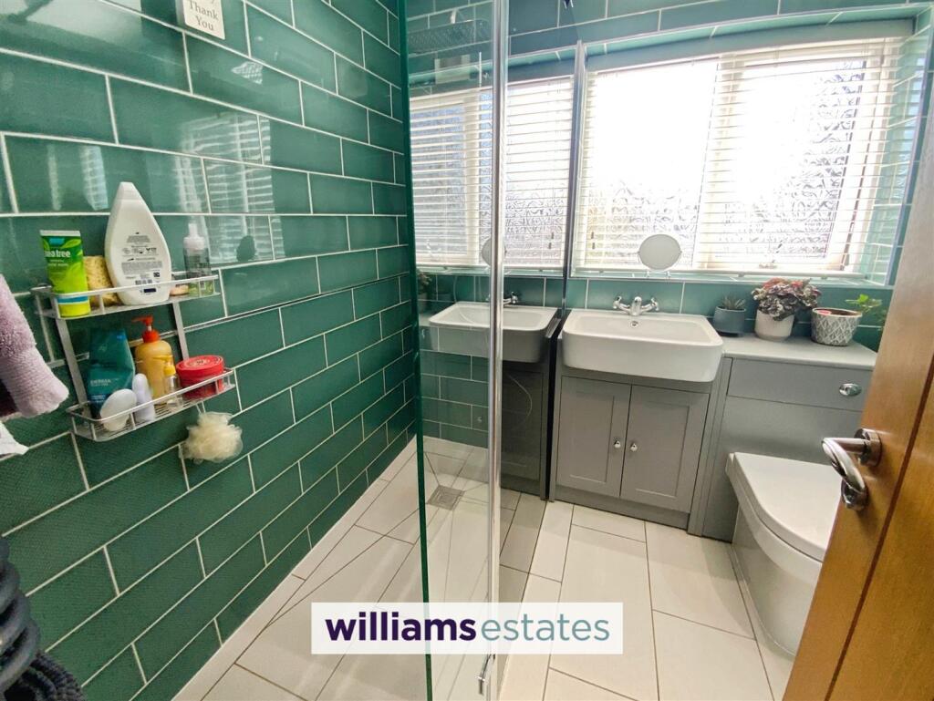 modern shower room
