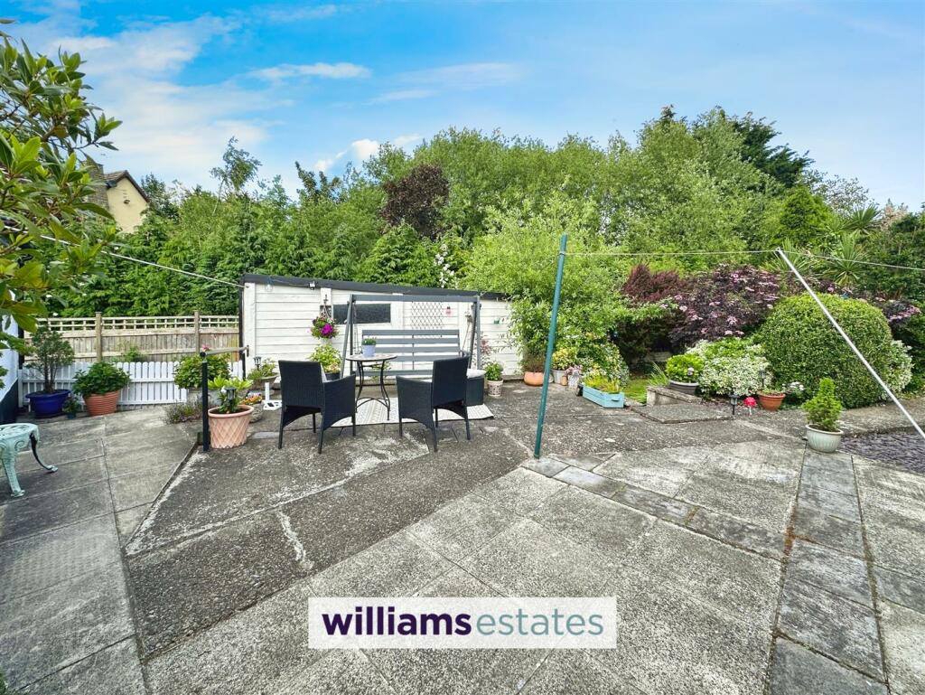 Rear Patio