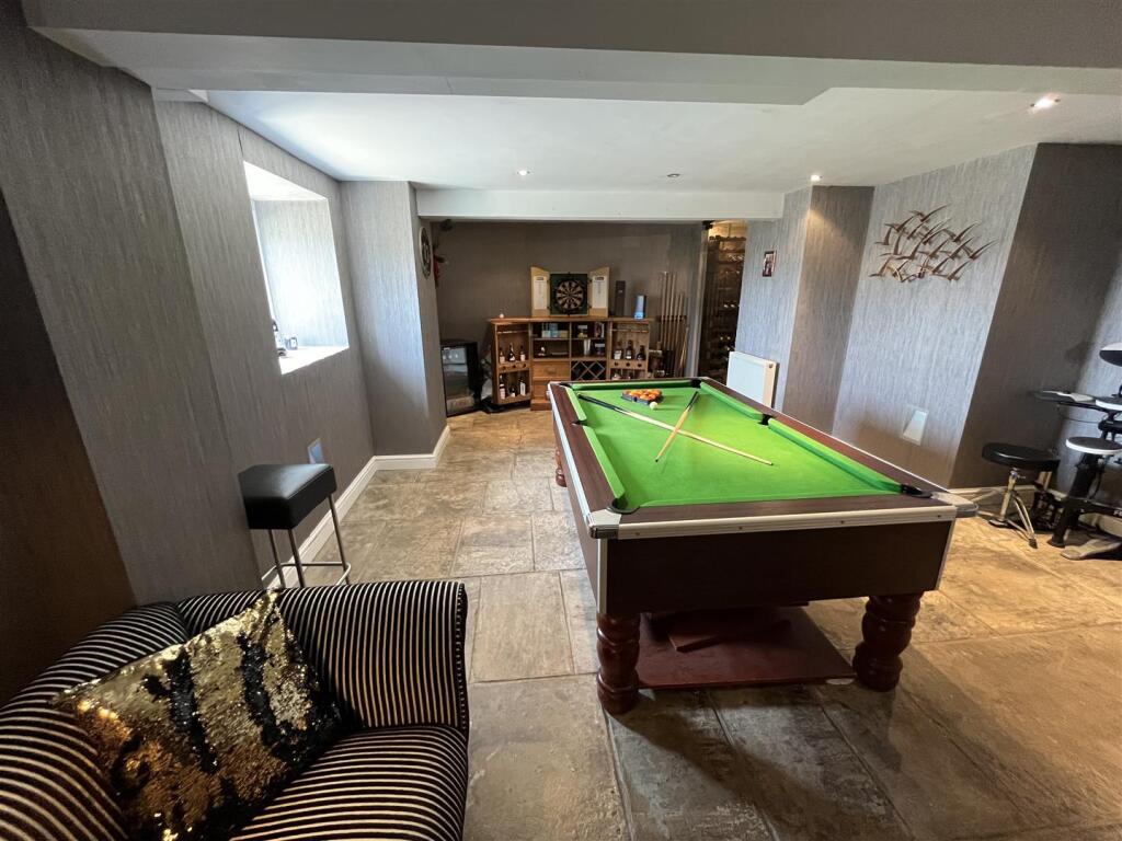Games Room &amp; Wine Cellar