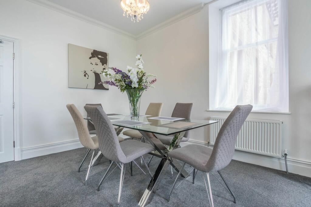 KITCHEN, DINING AND LIVING SPACE