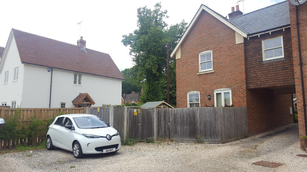Rear of Property
