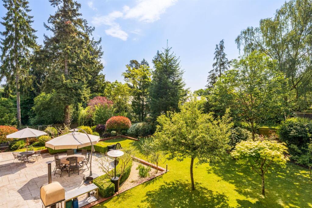 Garden view from house