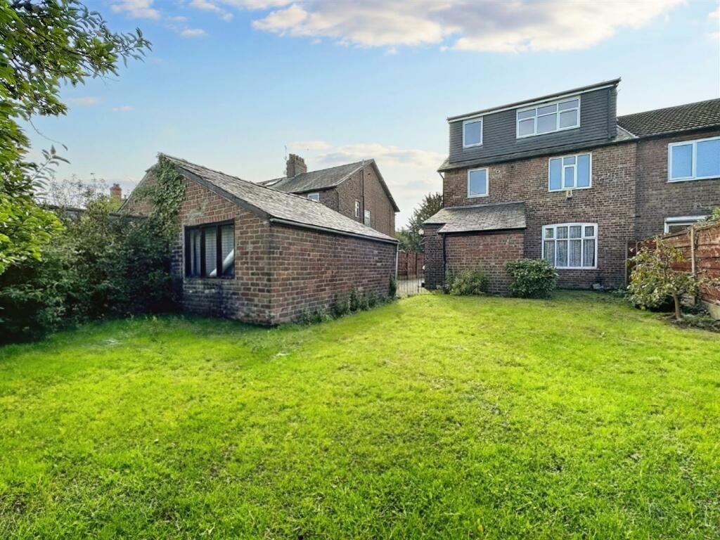 Rear of Property