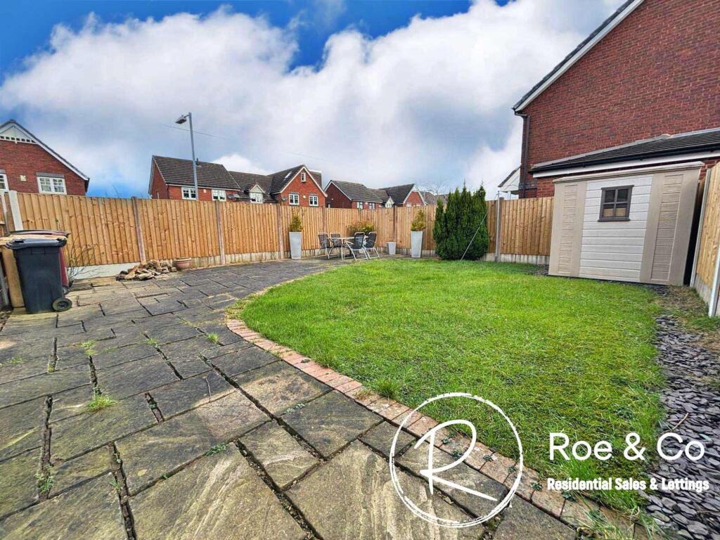 Rear garden