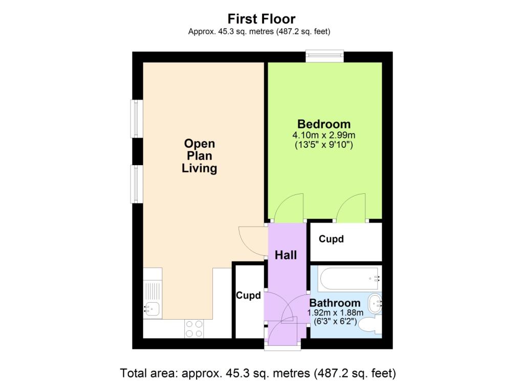 5 Richmond House, Dawlish - FLOORPLAN